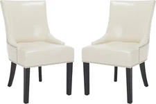 Mercer Collection Christine Nailhead Dining Chair, Set of 2