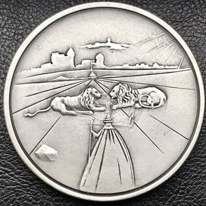 Israel S 25th Anniversary Judah Medallic Art Co N Y 999 Silver Image Is Loading Israel 039 S 25th Anniversary Judah Medallic Art
