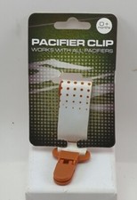 NEW University of Texas Longhorns Pacifier Clip "Works with all Pacifiers" UT