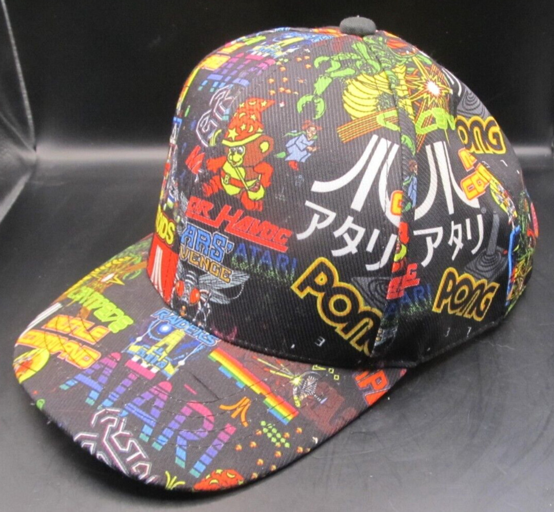 Atari Baseball Hat Cap Snapback Adjustable Retro … - image 2