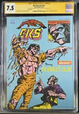 1973 MARVEL FRANKENSTEIN #1 CGC 7.5 MIKE PLOOG COLLECTION SIGNED 1 OF 1 KEY YUGO