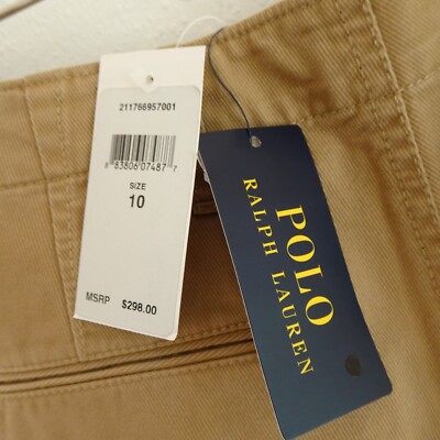Polo Ralph Lauren Lace Up Jeans Women's Size 10 Brown Denim Riding