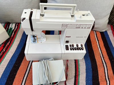 Nähmaschine Pfaff Hobbymatic 919 Näht Jeans Seide Wolle