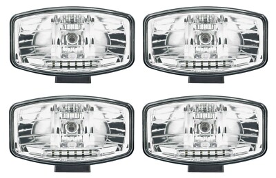 4x 12-24V Leistungsstarke LED Halogen Kombi Spotlights Für LKW Anhänger Fahrzeug
