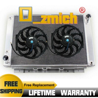 3Row Aluminum Kühler+Fan For 1964-1966 Ford Thunderbird Big Block V8 6.4L 7.0L