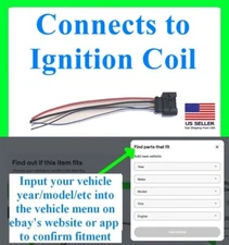 for Mercedes Benz 4.0 Ignition Coil Connector Plug Wiring Pigtail Harness Repair