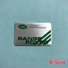 Thin Aluminium Label Sticker Car Emblem for Land Rover Range Rover Overfinch G4