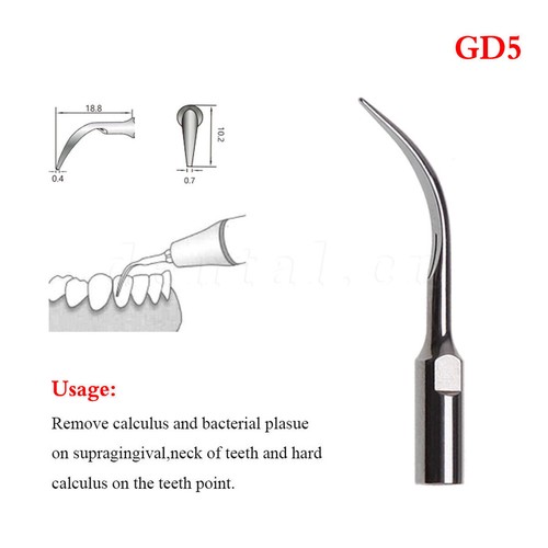 Dental Ultrasonic Scaler Handpiece LED Fit EMS/Woodpecker/DTE Periodontic Tip - Foto 20 di 32