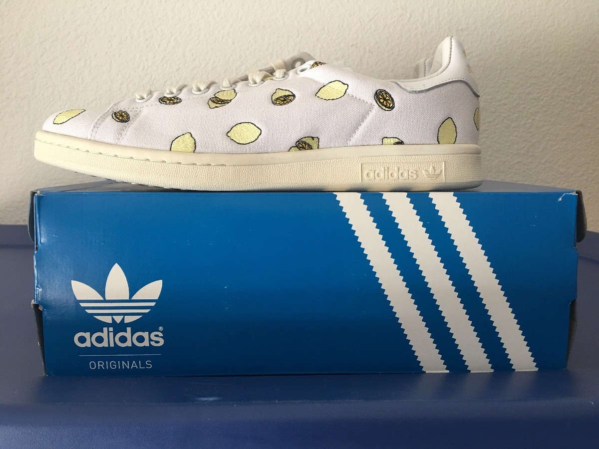 ADIDAS ORIGINALS STAN SMITH “LEMONS” LIMITED SIZE 9.5 D67656