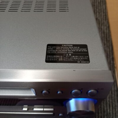 ONKYO FR-N7EX CD MD Recorder Compact Disk Mini Disk Deck AC100V