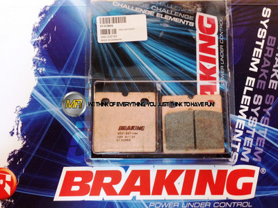 F�R BMW K 100 1000 1988 88 Bremskl�tze Bremsbel�ge HINTEN SINTER BRAKING