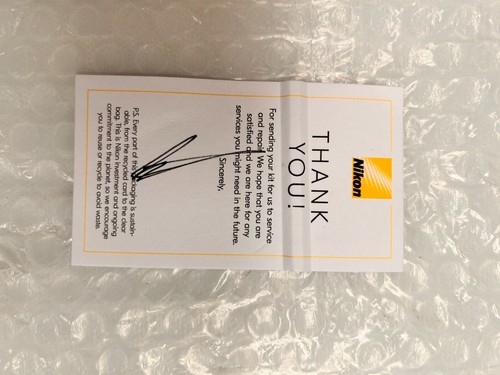 Nikon AF S Nikkor 800mm f/5.6E FL ED VR Lens CT-801 - Picture 2 of 16