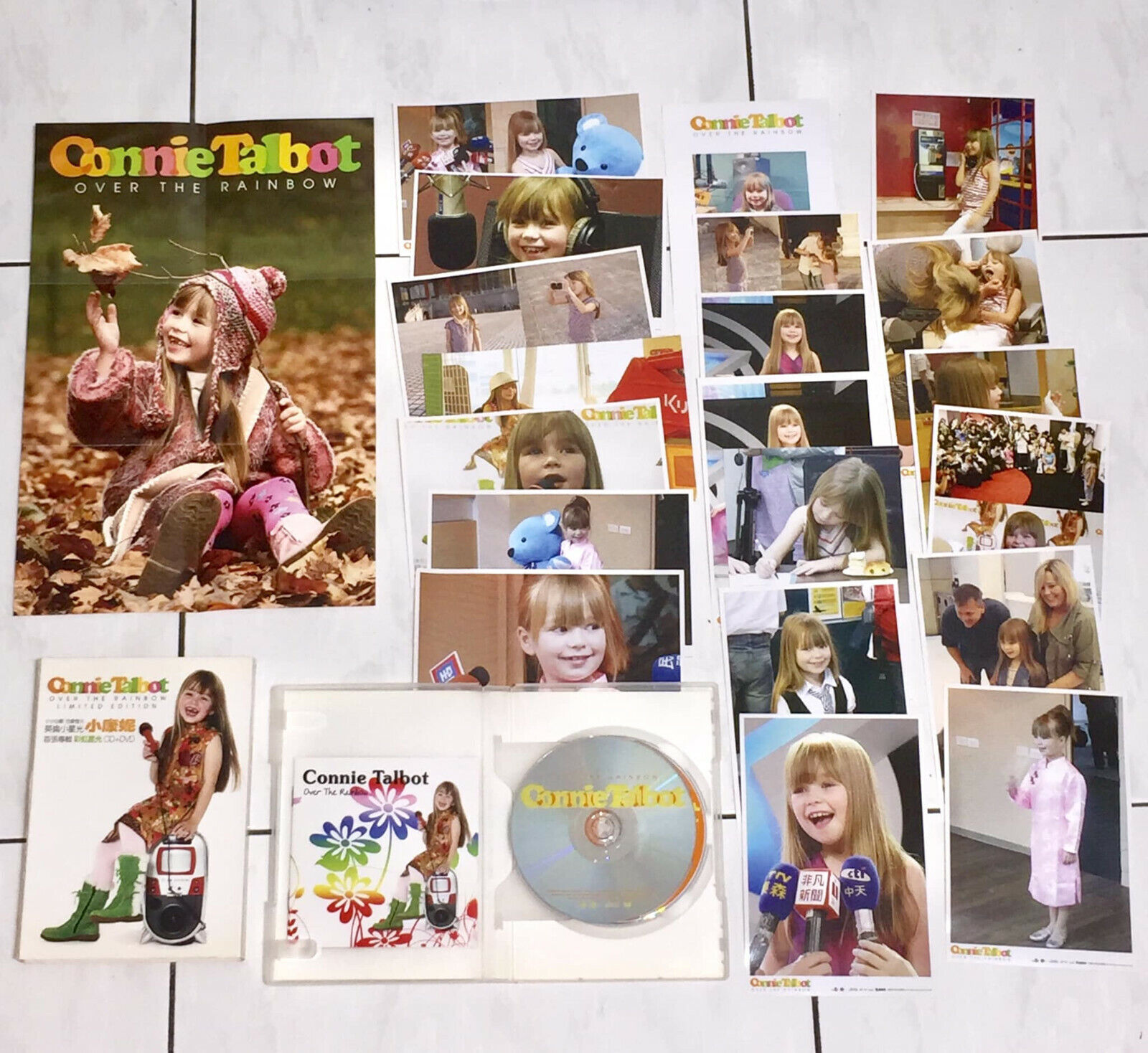 2008 Connie Talbot Over The Rainbow Asia Taiwan Ltd Obi CD+DVD New