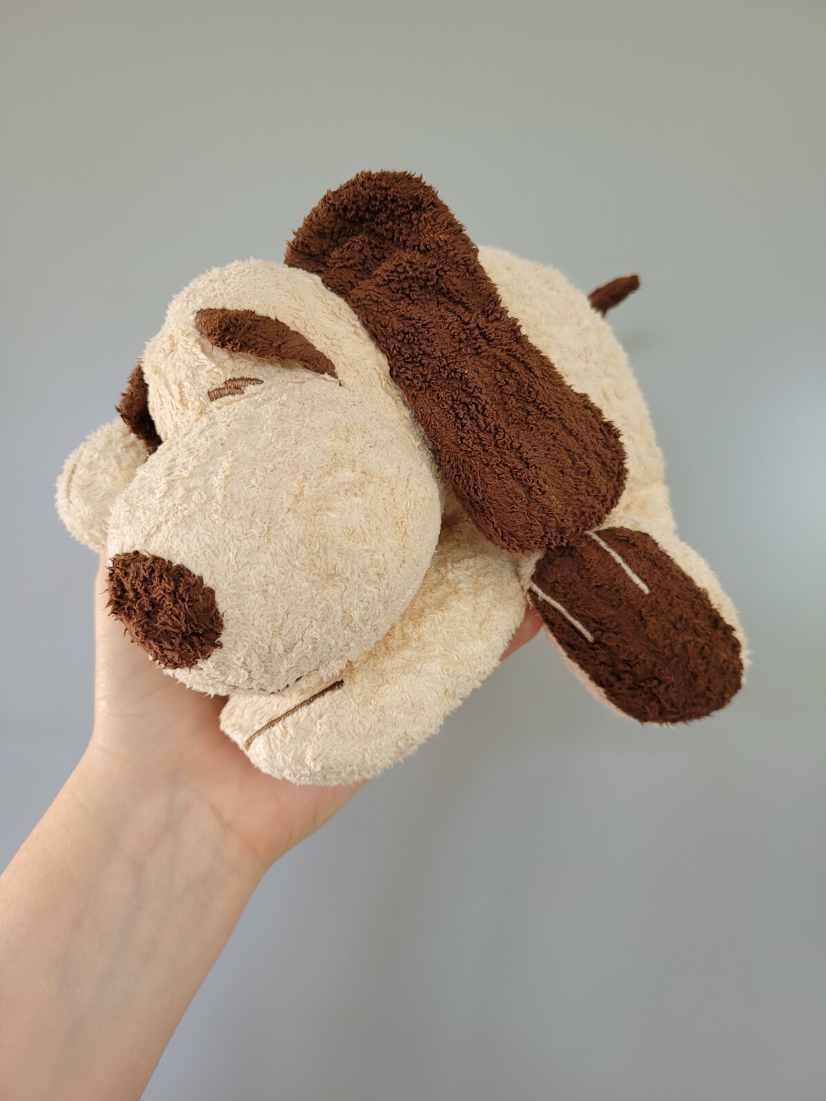 Marks and Spencer M&S Beige Brown Puppy Dog Soft Plush Toy Cream 9"" 5463 466