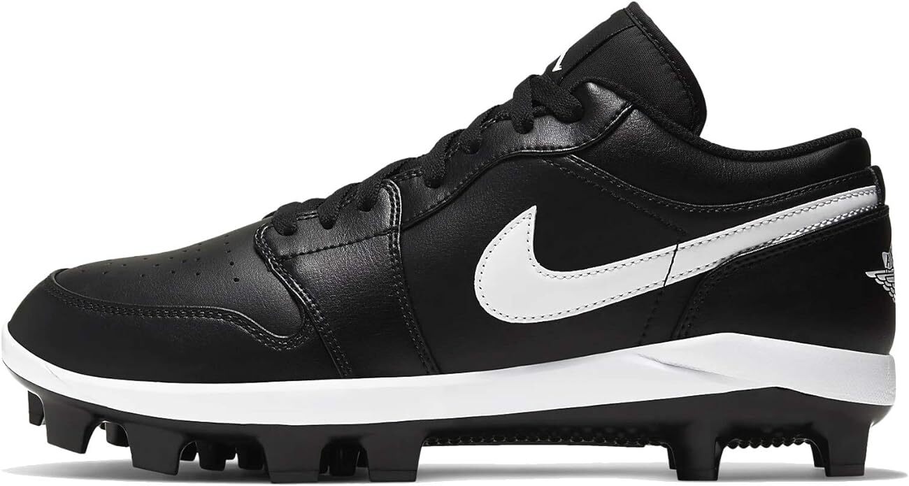 Бейсбольные бутсы Nike Air Jordan 1 Retro MCS Low Черный, белый CJ8524-001 sz 16 Мужские