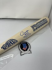 Paul Molitor Signed Inscribed Cooperstown Engraved Hall Of Fame Bat Beckett COA