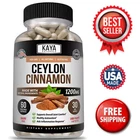 True Ceylon Cinnamon Capsules 1200mg Heart Health & Blood Sugar Support