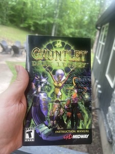 Gauntlet Dark Legacy Booklet Only No Game