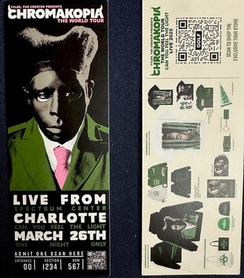 Tyler the creator CHROMAKOPIA VIPツアーグッツ Tyler the creator Chromakopia VIPツアー グッズ - メルカリ