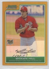 2006 Bowman Draft Chrome Gold Refractor 12/50 Shawn Hill #BDP46 1l2