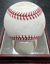 Sandy Koufax Autographed career ball inc. Baseball #4 of 66 / HOF / COA