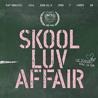Bighit Ent Bts - Skool Luv Affair 2Nd Mini Album Albumextra Photocards Set