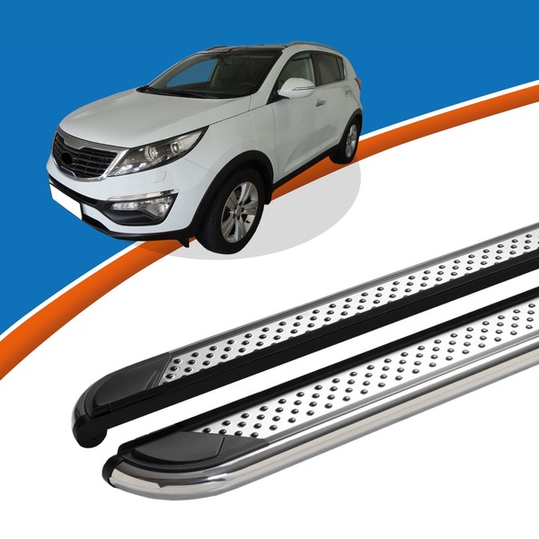Trittbretter Passend FüR Schweller Kia Sportage Baujahr 09/2009-12/2015 Mydo Chr-image