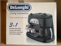 De'Longhi Living Innovation Coffee Machine 3in1 BC0120, brand new in box