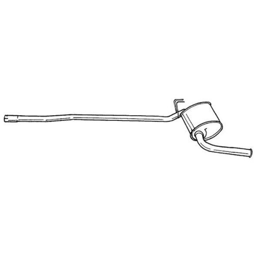 Silencieux arrière Sigam 22603 pour Seat Ibiza - Pot d'échappement d'origine