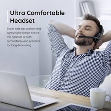EKSA On Ear Headset Bluetooth Schwarz Noise Cancelling Mikrofon - Wie Neu – Bild 10