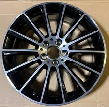 AMG Vielspeichen-Rad, 19 Zoll, 7,5 J x 19 ET 44, schwarz, glanzgedreht AMG Vielspeichen-Rad, 19 Zoll, 7,5 J x 19 ET 44, schwarz, glanzgedreht