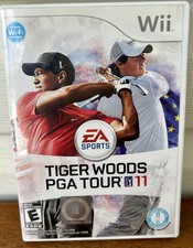 Tiger Woods PGA Tour 11 (Nintendo Wii) Complete in Box, Golf Sports Video Game
