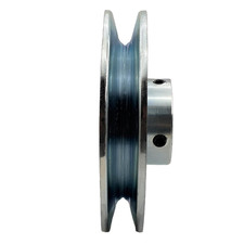AB500-1 Single Groove Web Sheaves V Belt Pulley 1" Bore 5" OD Motor Carbon Steel