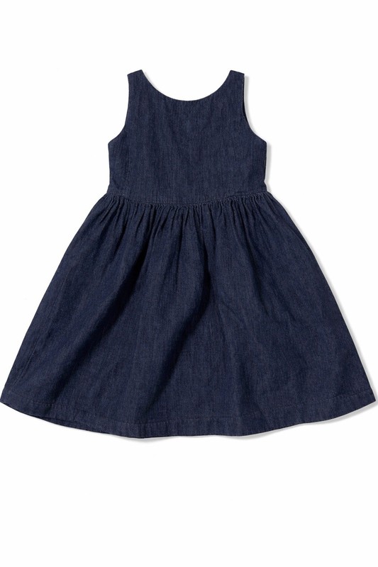 Ralph Lauren Girls Denim Dress – Size 6