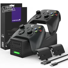 Dual 2 Controller Charger Compatible with Xbox Series X/S Controllers (N