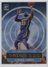 2019-20 Panini Donruss Optic T-Minus 3 2 1 Holo Prizm LeBron James #9 0nr3