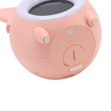 _Cartoon Cat Mini Alarm Clock Innovative Snooze Function Fun Expressions Kids
