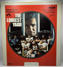 The Longest Yard Burt Reynolds RCA Selectavision VideoDisc Capacitance Disc CED
