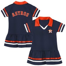 Preschool Outerstuff  Navy Houston Astros Big League Hit Dress