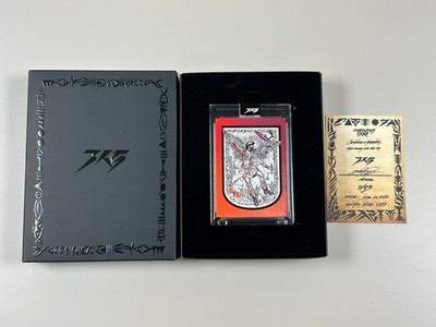 Topps Project 2020 Mike Trout St Michael by JK5 Companion Card w Box & COA Angel
