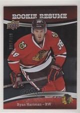 2015-16 Upper Deck Contours Rookie Resume 335/399 Ryan Hartman #RR-40 f0v