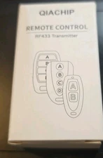 QIACHIP Remote Control RF-433 Transmitter  A &B Button