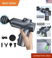 Ultimate Massage Gun Gift – Deep Tissue Relief with 15-Minute Safety Shut-Off