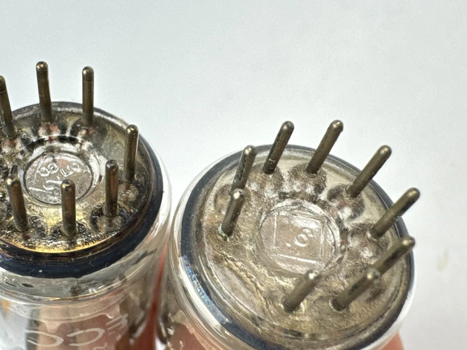 2x Telefunken ECC81 Röhre geprüft top 12AT7 Vorstufenröhre Röhrenverstärker - Bild 3 von 3