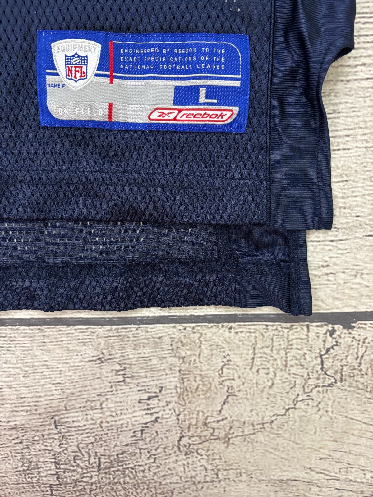 BRIAN URLACHER #54 CHICAGO BEARS Mens SZ Large Reebok On Field NFL Jersey VTG thumbnail 4