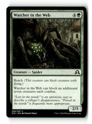 Watcher in the Web 239 Common Shadows over Innistrad Magic: The Gathering NM