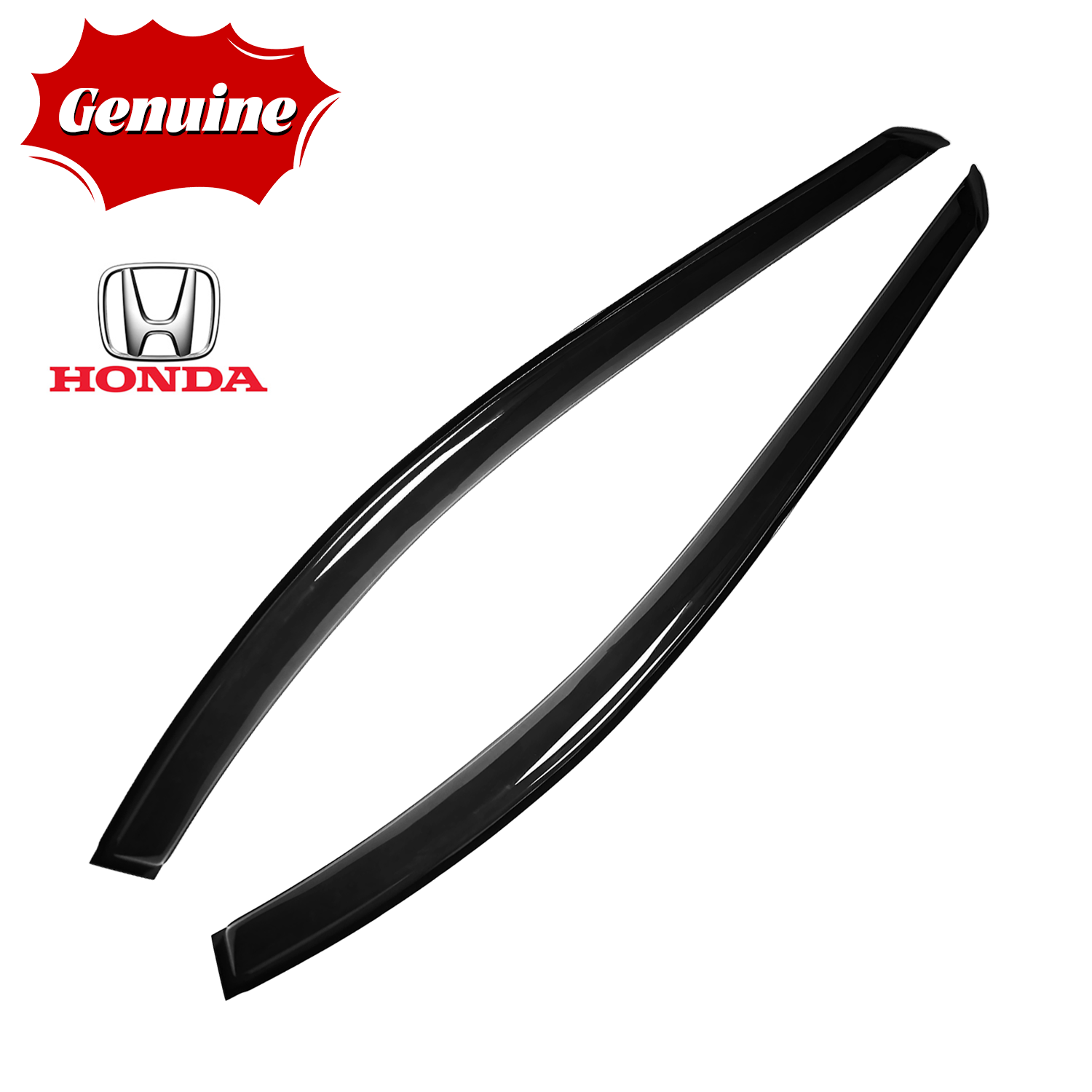 Genuine Honda Civic 2 Door Coupe 2006-2011 Smoke Window Visor  Wind Sun Vent