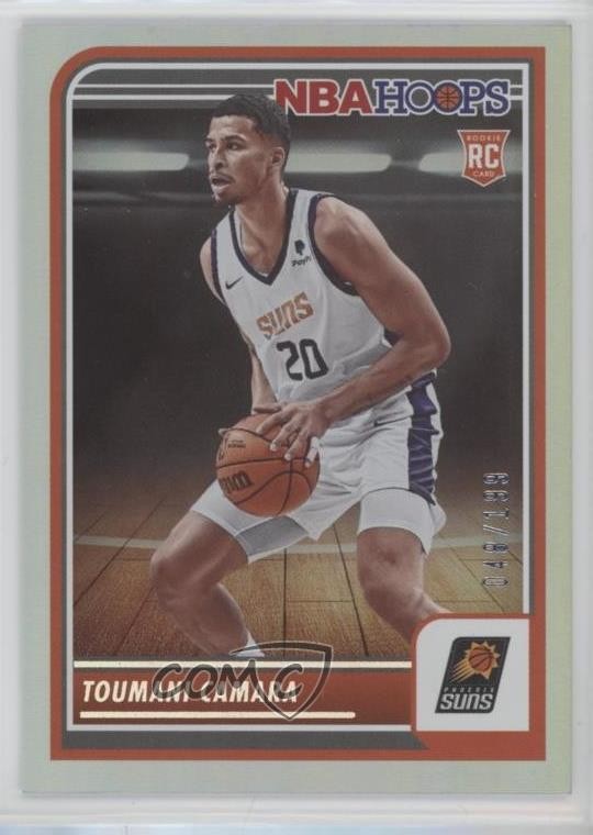 2023-24 Panini NBA Hoops Rookies Silver /199 Toumani Camara #231 Rookie RC