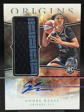 2024 Panini Origins WNBA - Jersey Autographs Angel Reese #JA-2 (AU, MEM, RC)