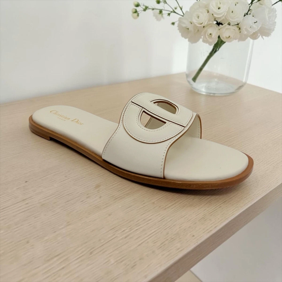 Dior White Sandals for Women for sale | eBay